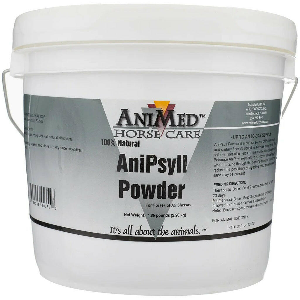 AniMed Psyllium Powder Supplement For Horses (20 lbs.)