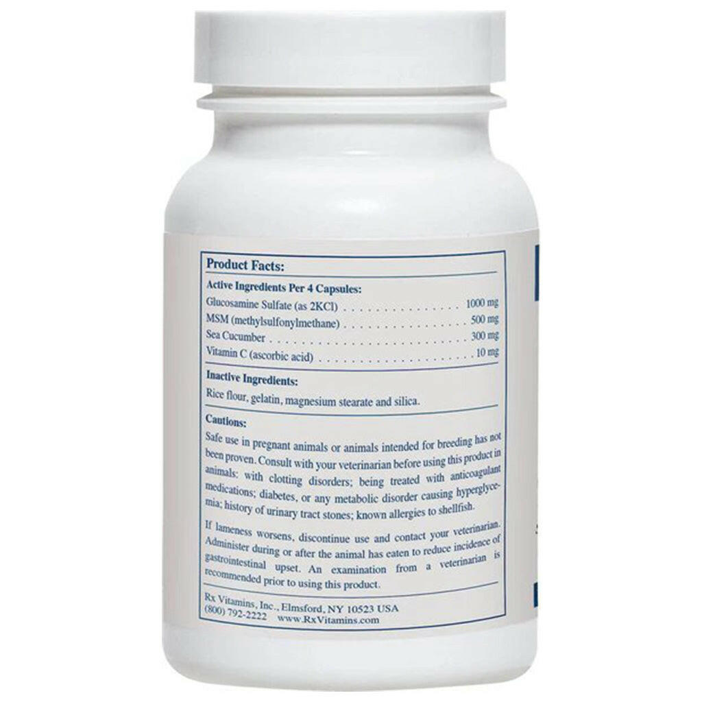 Rx Vitamins MegaFlex Joint Support for Dogs & Cats (600 capsules)