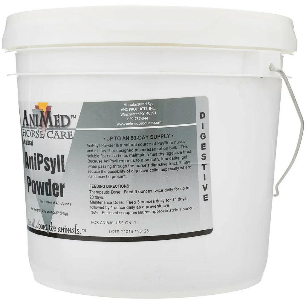 AniMed Psyllium Powder Supplement For Horses (20 lbs.)