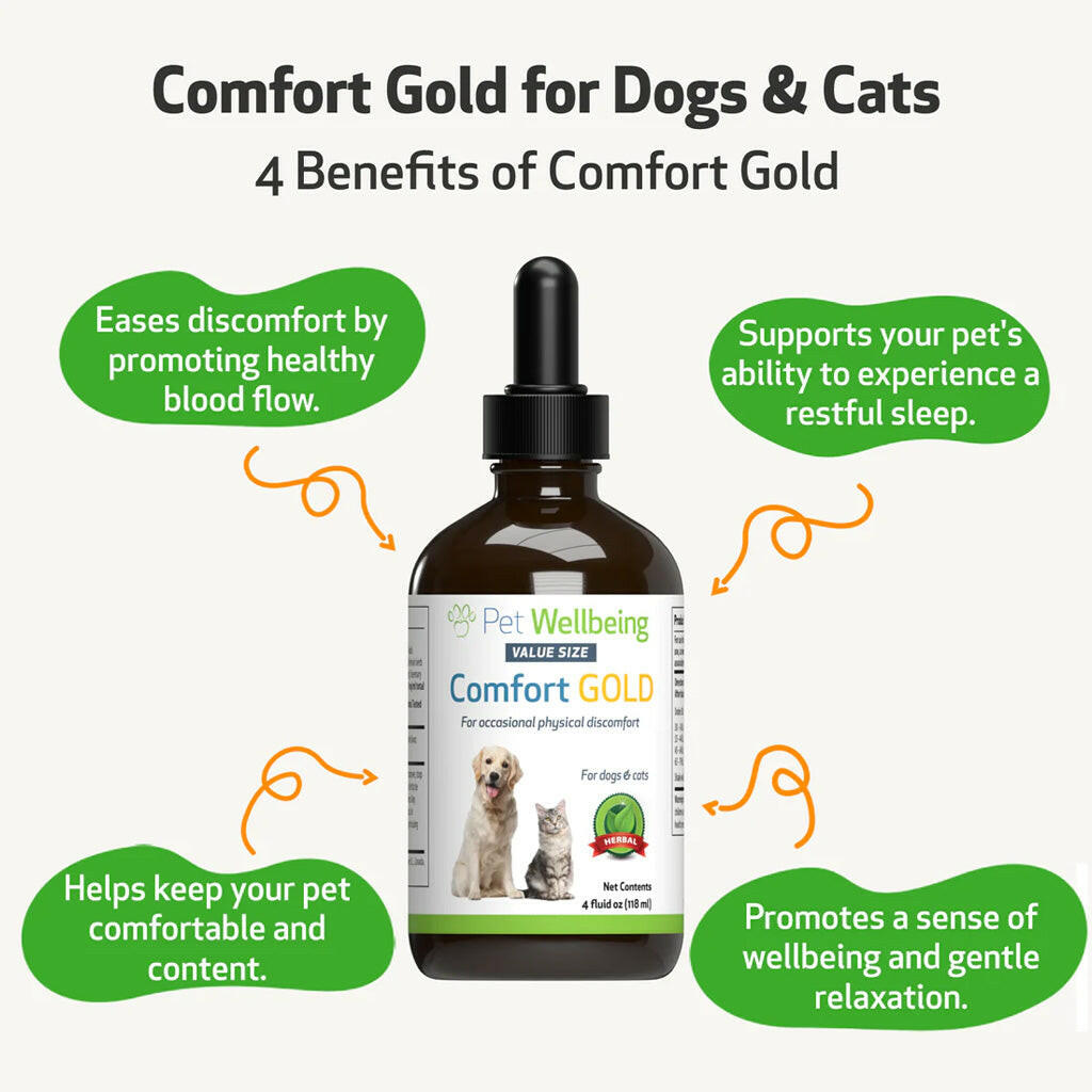 Comfort Gold for Occasional Physical Discomfort in Dogs