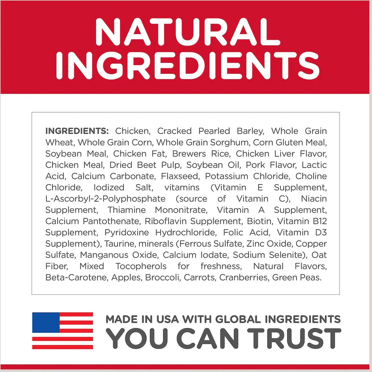 Hill's Science Diet Adult Dry Dog Food Chicken & Barley Recipe