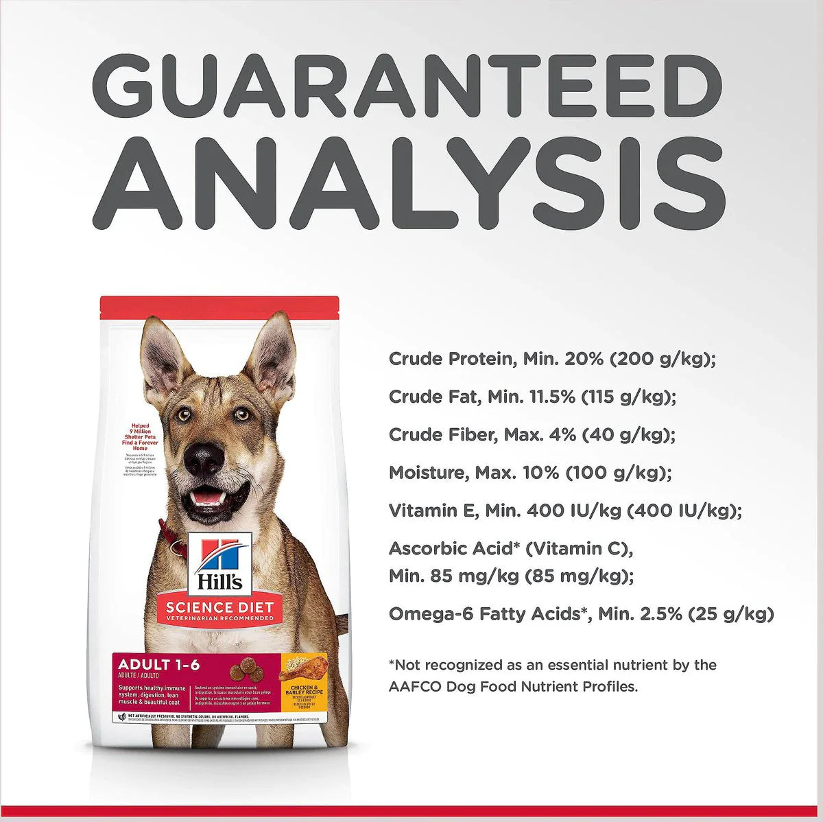 Hill's Science Diet Adult Dry Dog Food Chicken & Barley Recipe