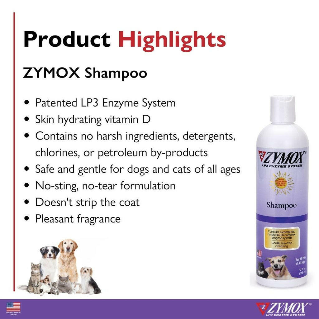 Zymox Enzymatic Dog & Cat Shampoo