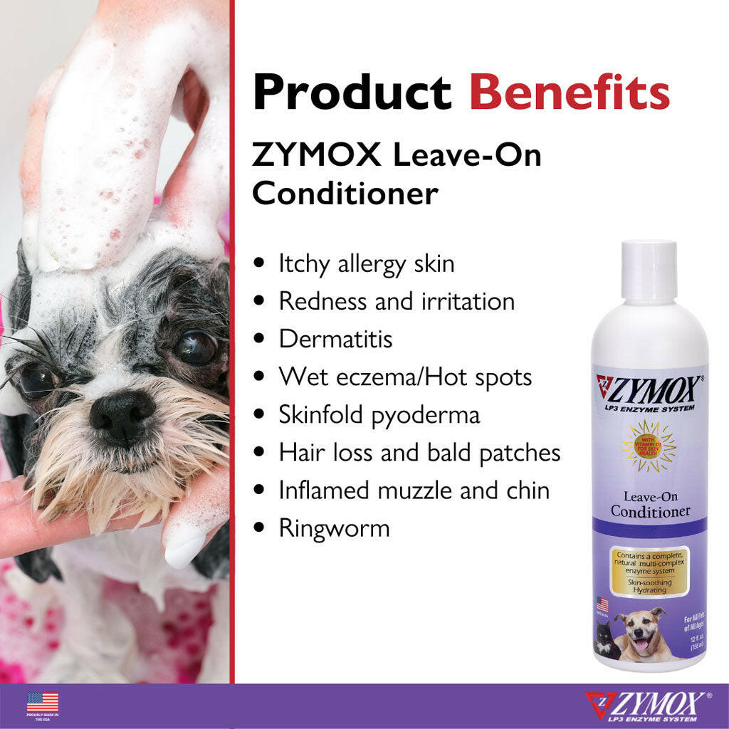 Zymox Enzymatic Dog & Cat Leave-on Conditioner