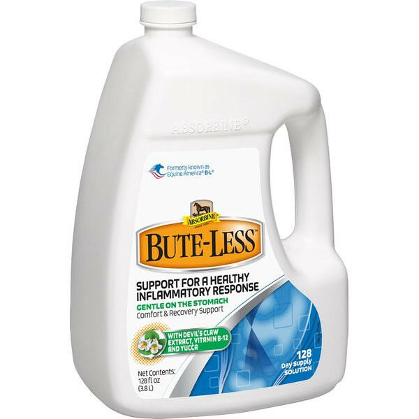 Absorbine Bute-Less Comfort & Recovery Solution Supplement for Horses
