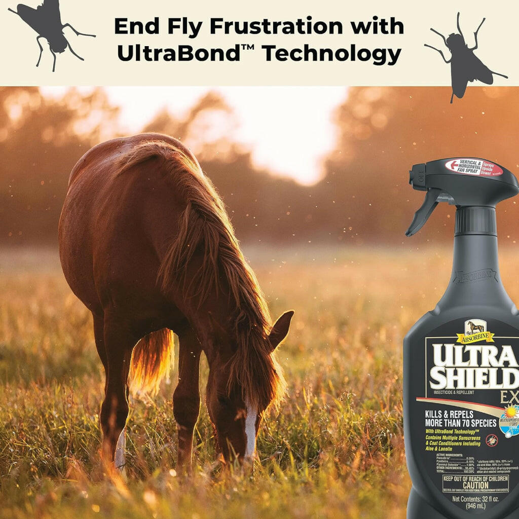 Absorbine Ultrashield EX Insecticide & Repellent Spray for Horses & Dogs