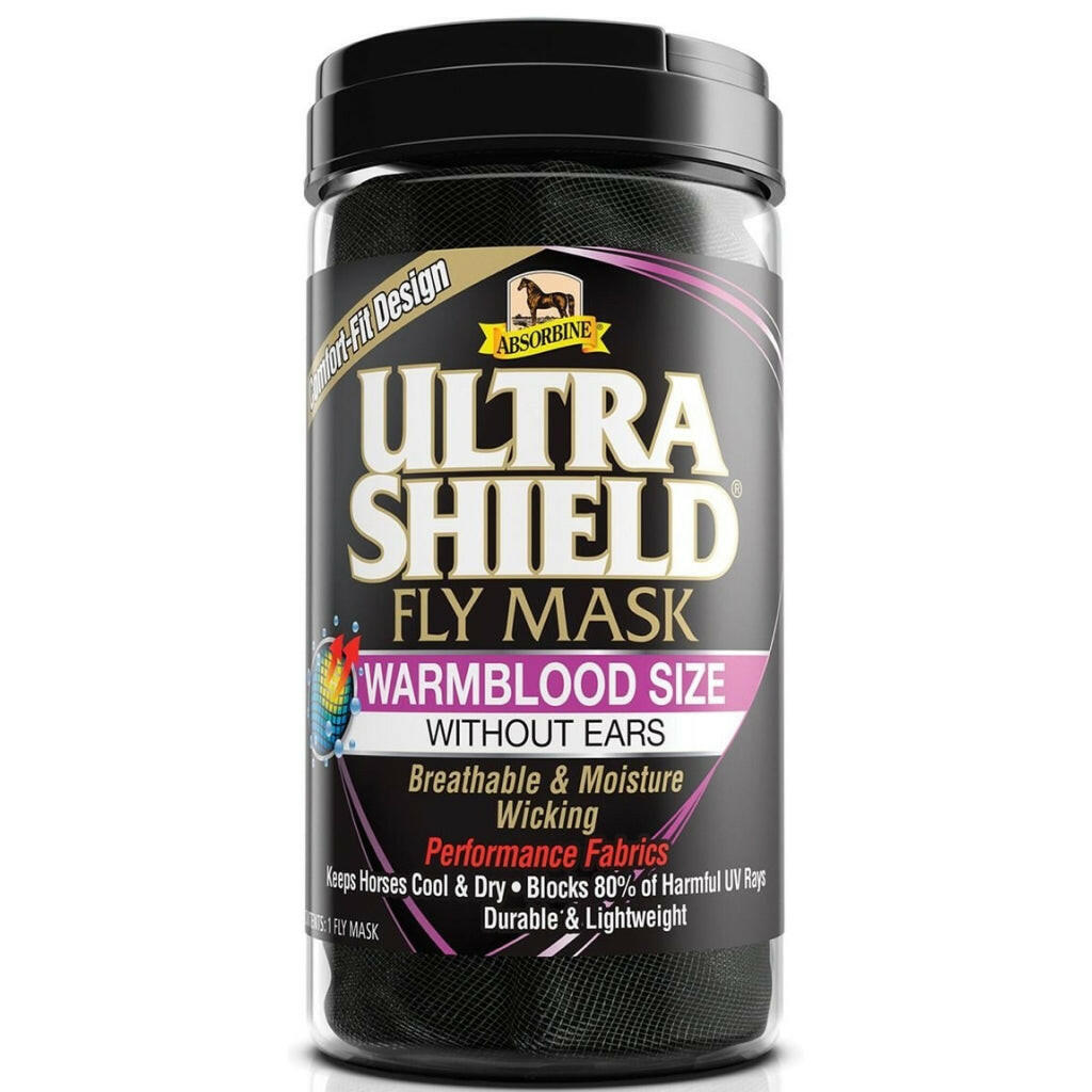UltraShield Fly Mask Without Ears for Horses