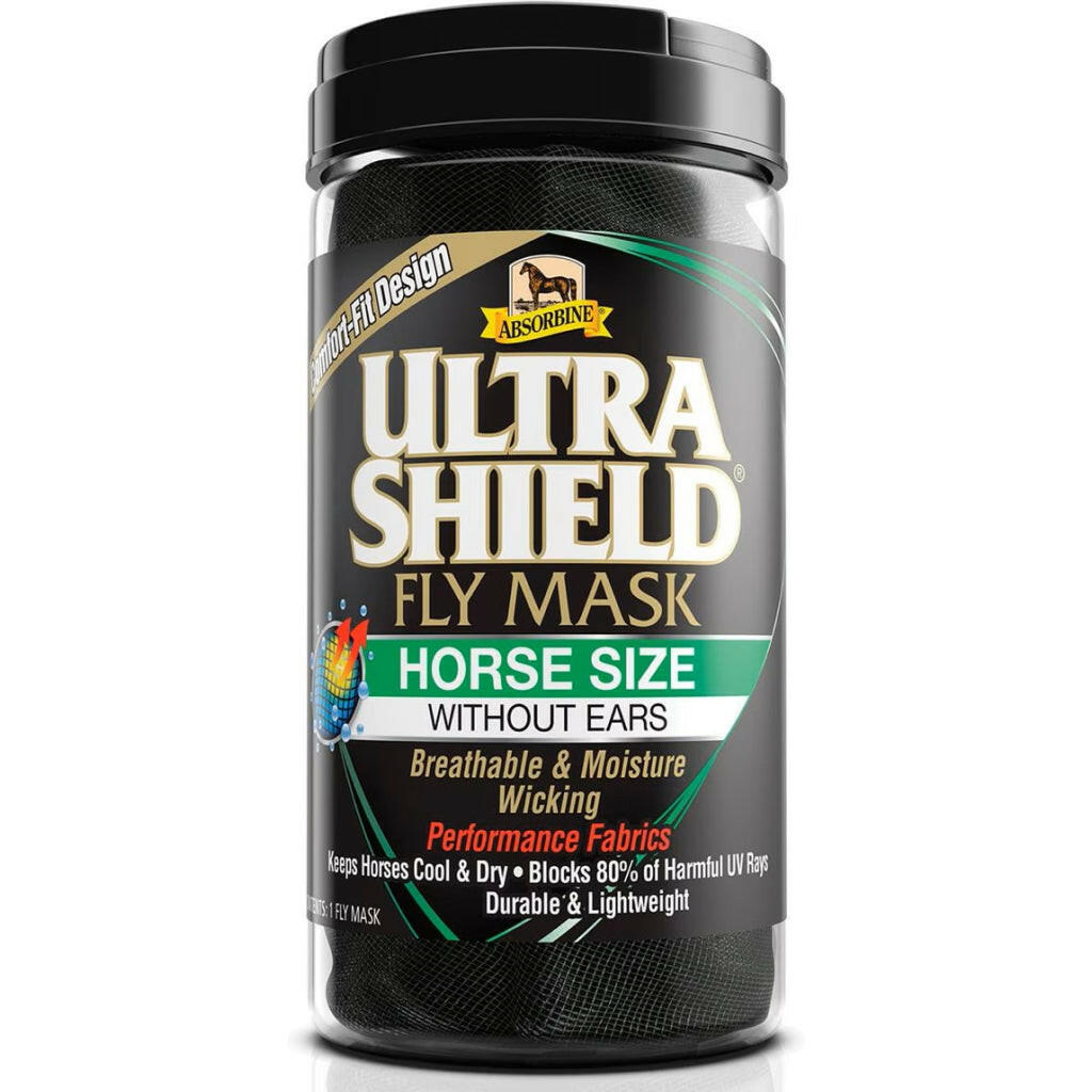 UltraShield Fly Mask Without Ears for Horses