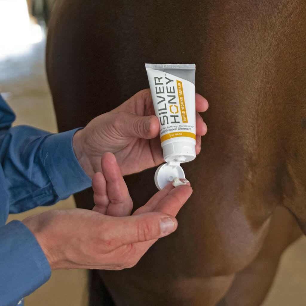 Absorbine Silver Honey Rapid Wound Repair Ointment for Pets 2 oz