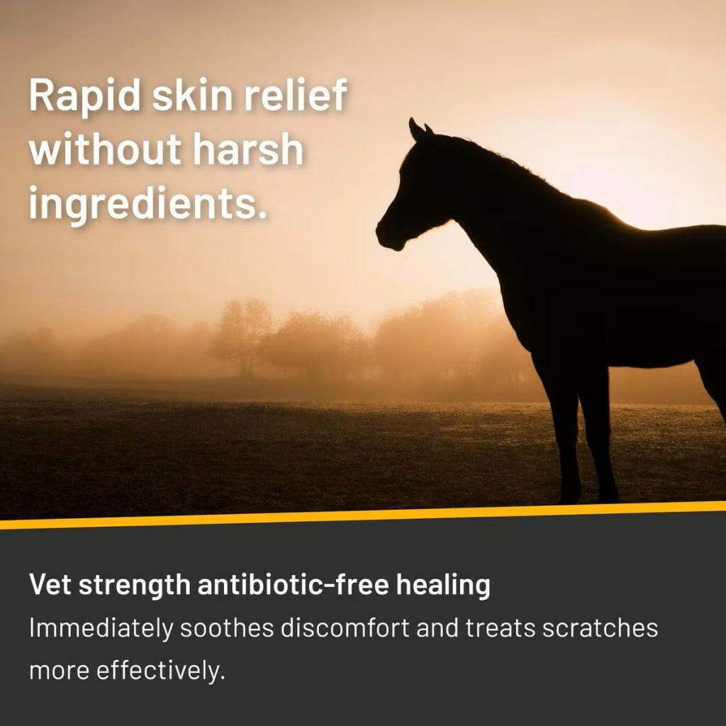 Absorbine Silver Honey Rapid Skin Relief Vet Strength Scratches Spray for Horses