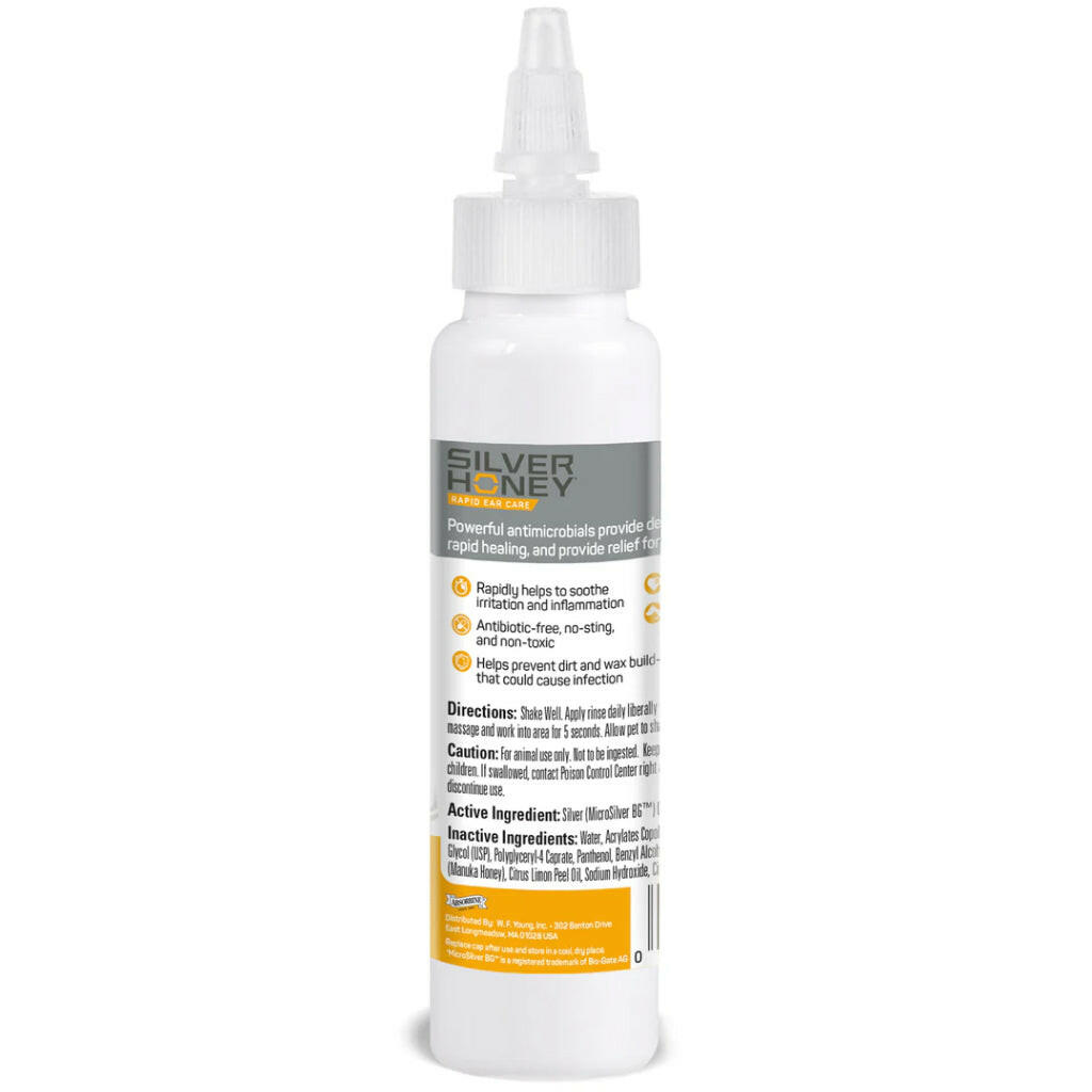 Silver Honey Rapid Ear Care Vet Strength Ear Rinse