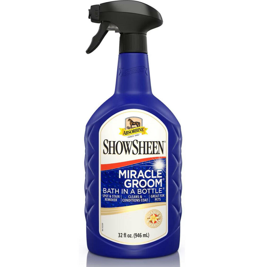 Absorbine Showsheen Miracle Groom Bathing Spray for Horses