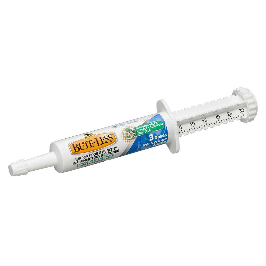Absorbine Bute-Less Comfort & Recovery Supplement Paste for Horses (3 doses)