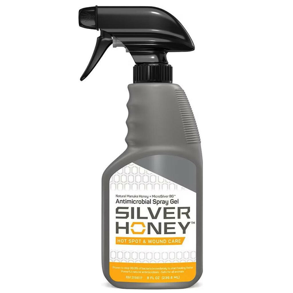 Absorbine Silver Honey Hot Spot & Wound Care Spray Gel 8 oz