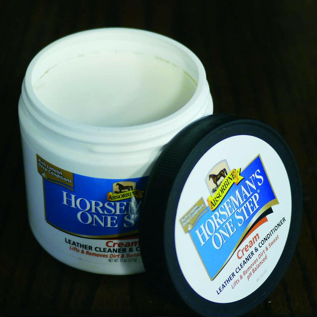 Absorbine Horseman's One Step Leather Cleaner & Conditioner Cream