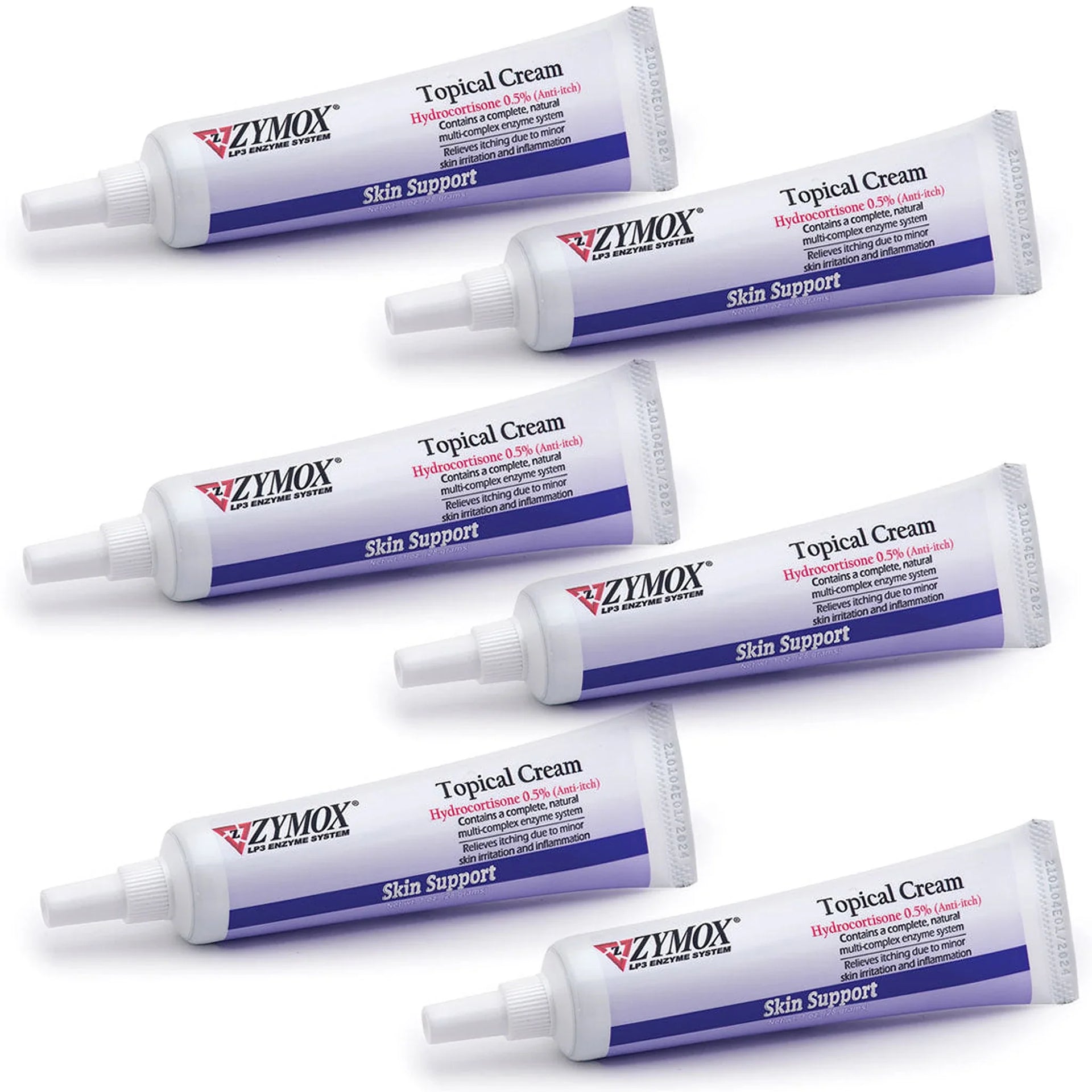 Zymox Topical Cream Hydrocortisone 0.5% for Dogs & Cats (1 oz)