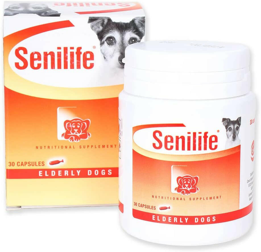 Senilife for Elderly Dogs - Cognitive Support & Brain Health Supplement