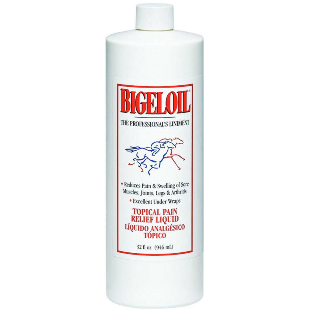 Absorbine Bigeloil Muscle & Joint Pain Relief Liniment Liquid for Horses