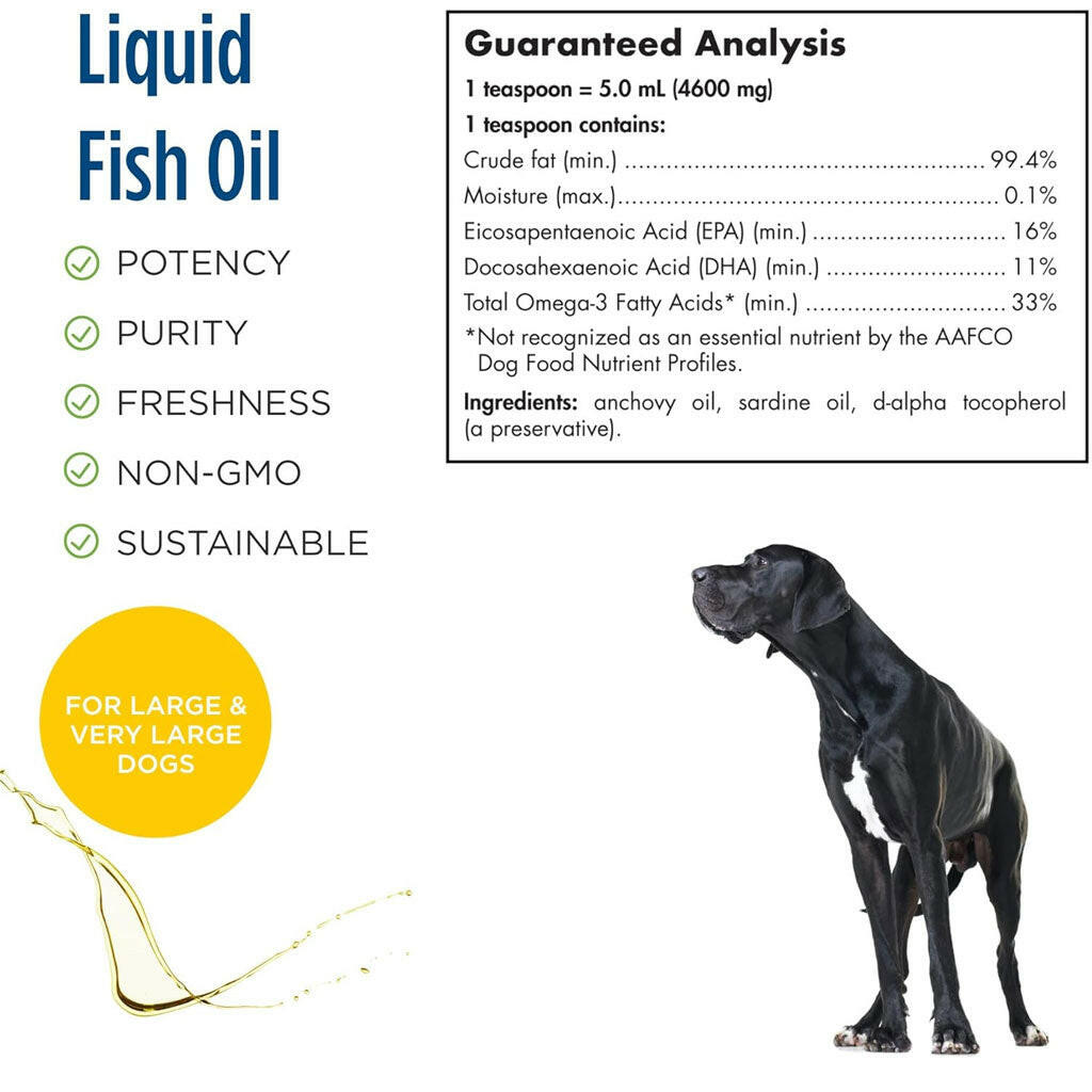 Nordic Naturals Omega-3 Pet Oil Supplements For Medium to Large Breed Dogs, 8-oz