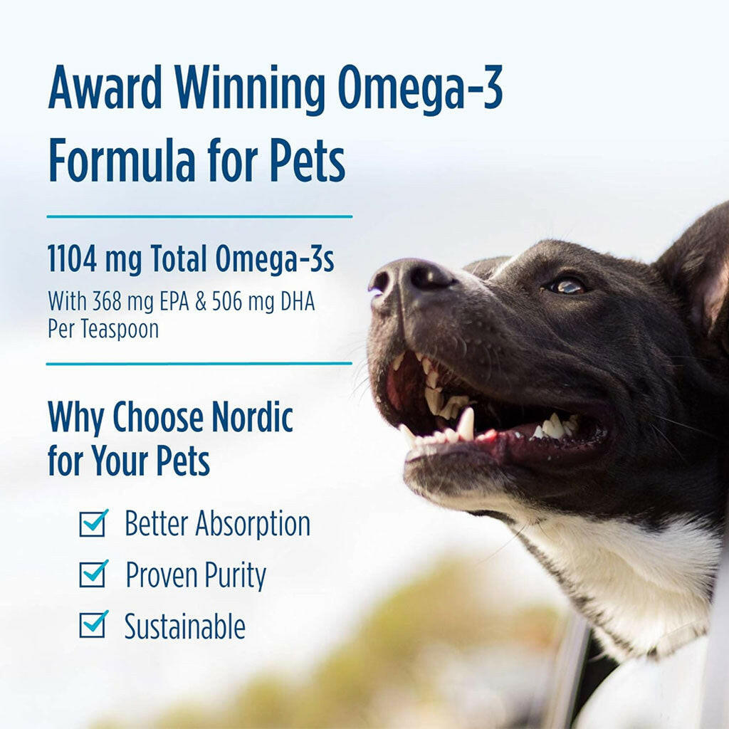 Nordic Naturals Pet Cod Liver Oil Medium to Large Breed Dogs
