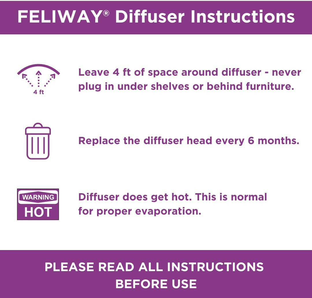 Feliway Classic Diffuser Refill for Cats