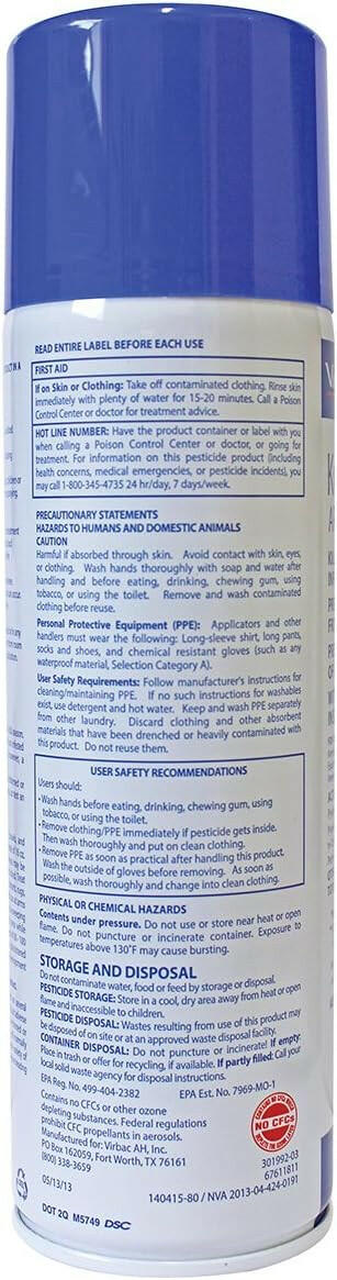 Virbac Knockout E.S. Area Treatment Carpet Spray (16 oz)