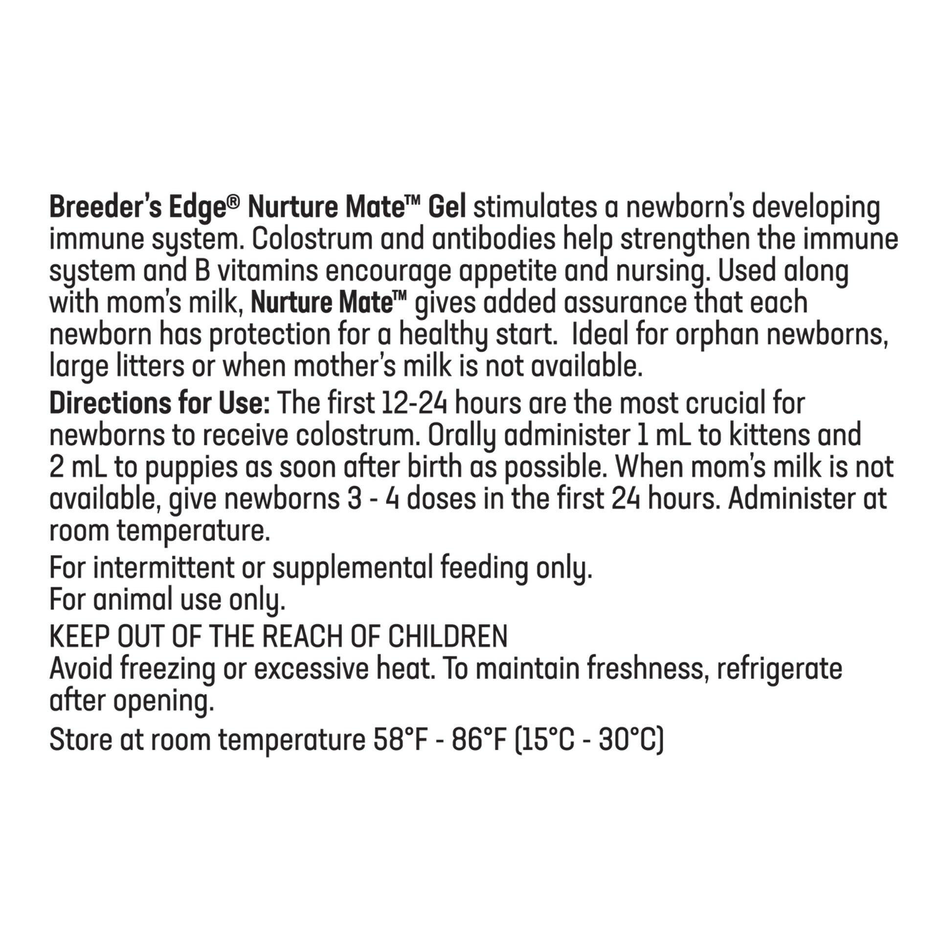 Breeder's Edge Nurture Mate for Puppies & Kittens 30 ml
