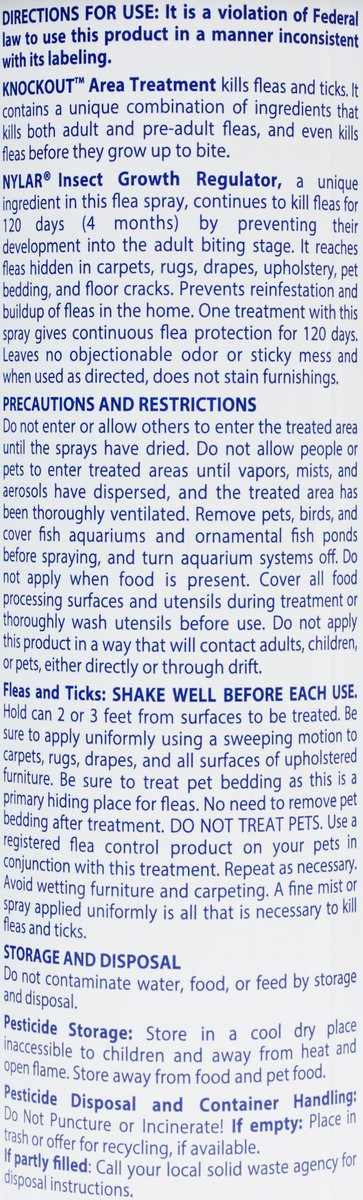 Virbac Knockout Area Treatment (14 oz)
