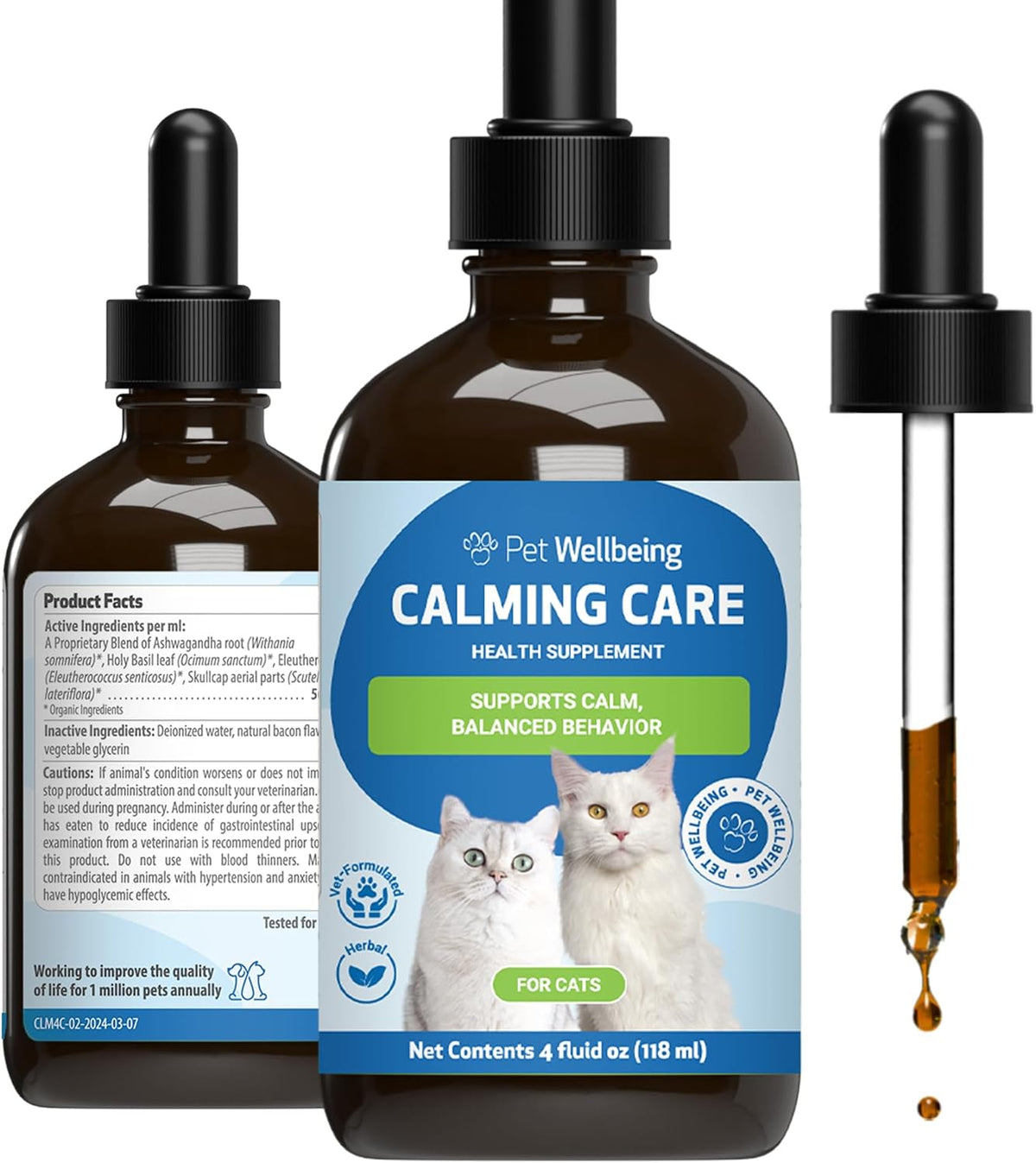 Calming Care Anxious Behavior for Cat (2 oz)