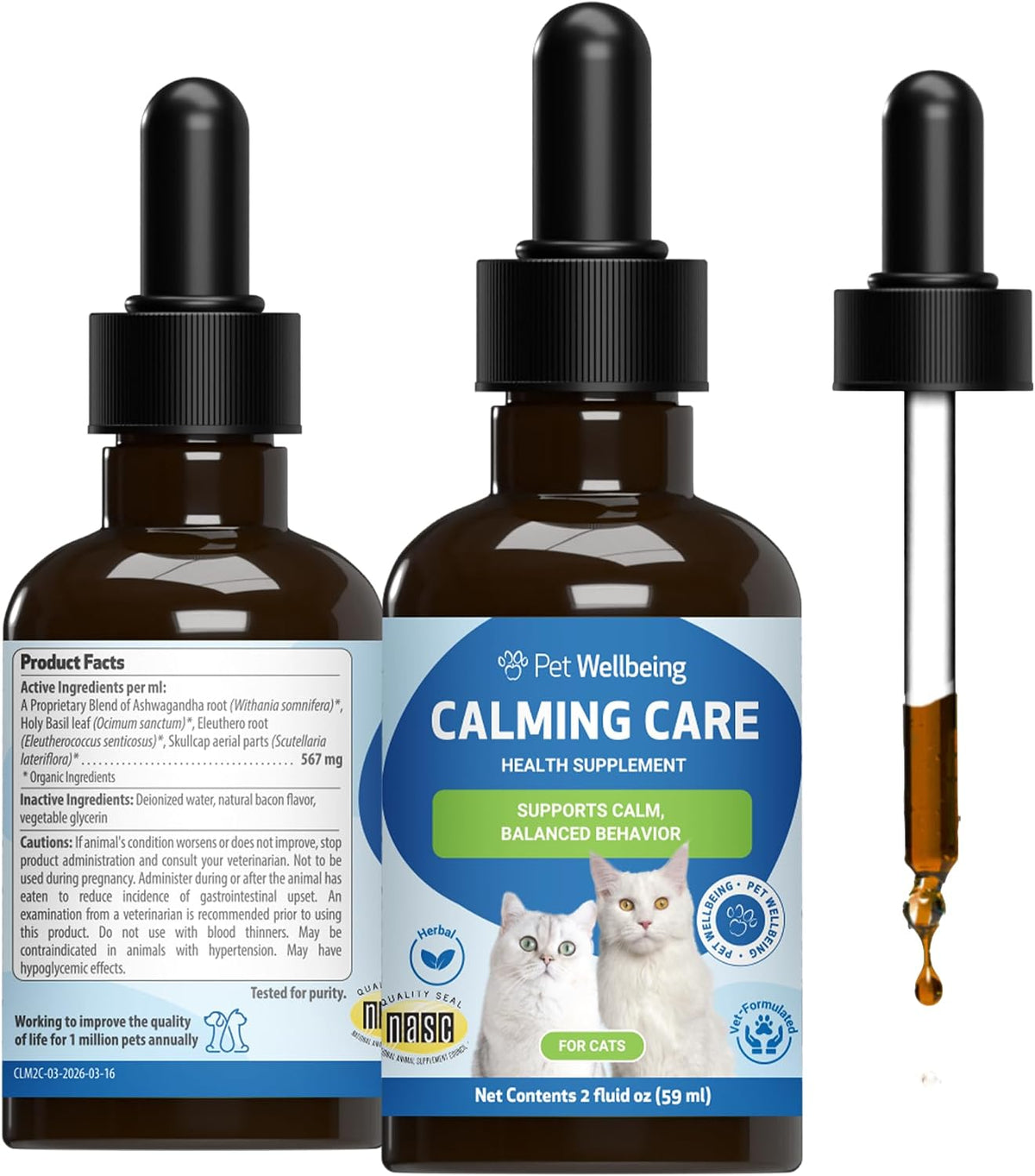 Calming Care Anxious Behavior for Cat (2 oz)