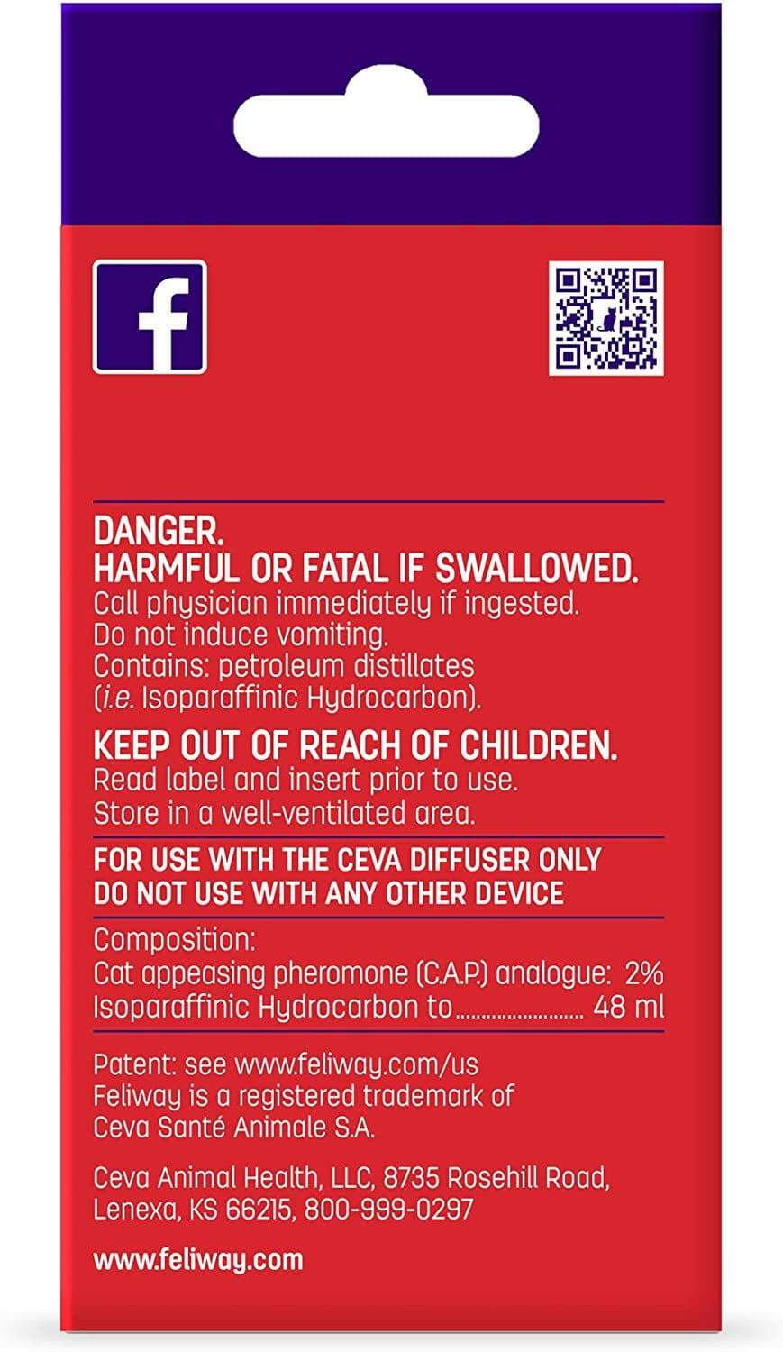 Feliway MultiCat Diffuser Refill for Cats