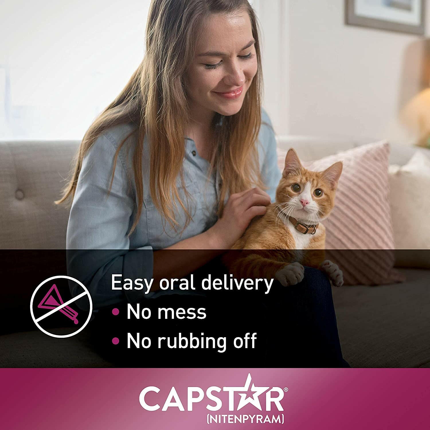 Capstar Oral Flea Treatment for Cats 2-25 lbs (6 Doses)