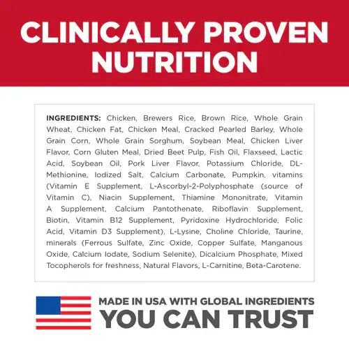 Hill's Science Diet Adult 11+ Small & Mini Chicken Meal, Brown Rice & Barley Recipe Dry Dog Food