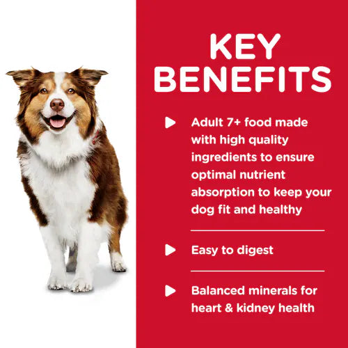 Hill's Science Diet Senior 7+ Canned Dog Food, Turkey & Barley Entrée (13.1 oz x 12 cans)