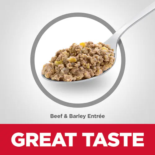Hill's Science Diet Adult Canned Dog Food, Beef & Barley Entrée