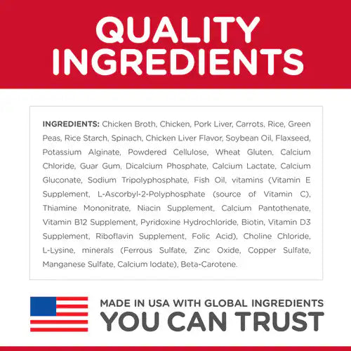Hill's Science Diet Adult Healthy Cuisine Canned Dog Food, Roasted Chicken Carrots & Spinach (12.5 oz x 12 cans)