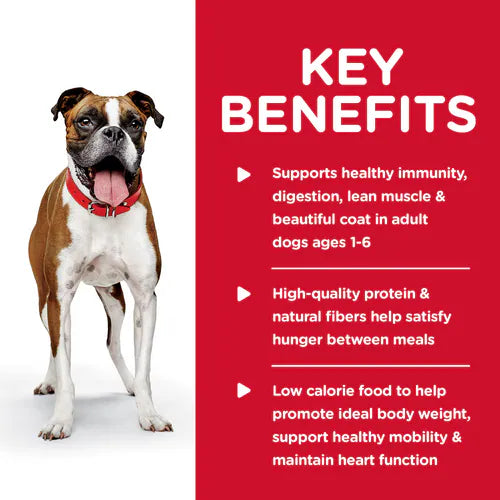 Hill's Science Diet Adult Light Canned Dog Food with Liver (13.1 oz x 12 cans)