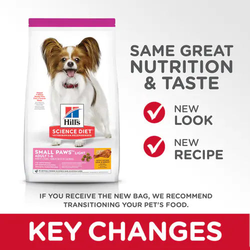 Hill's Science Diet Adult Light Small & Mini Breed with Chicken Meal & Barley Dry Dog Food