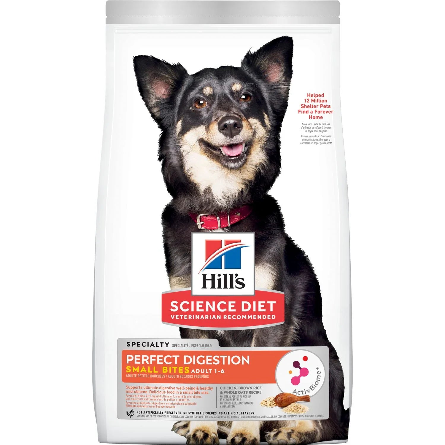 Hill's Science Diet Adult Perfect Digestion Small Bites Chicken, Dry Dog Food