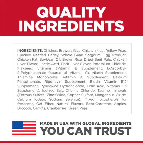 Hill's Science Diet Adult Sensitive Stomach & Skin Small Bites Chicken Recipe Dry Dog Food