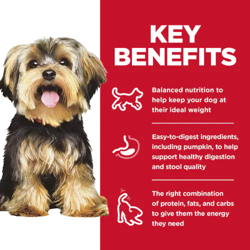 Hill's Science Diet Adult Small & Mini Chicken & Brown Rice Recipe Dry Dog Food, 15.5 lb bag