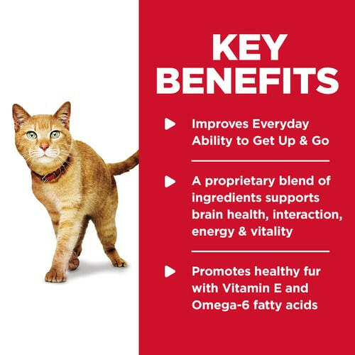 Hill's Science Diet Adult 7+ Senior Vitality Chicken & Vegetable Entree Wet Cat Food (2.9 oz x 24 cans)