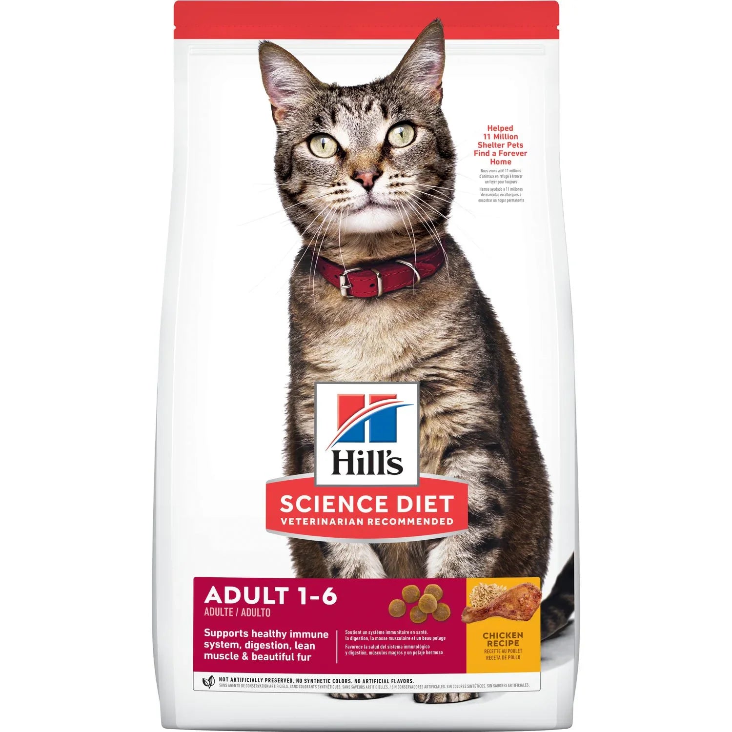Hill's Science Diet Adult Chicken Recipe Dry Cat Food