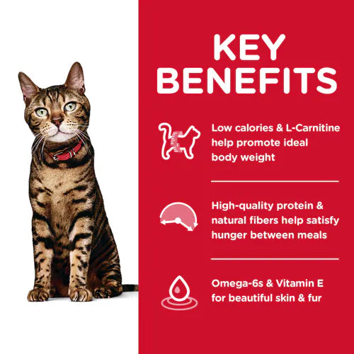 Hill's Science Diet Adult Light Dry Cat Food, Chicken Recipe