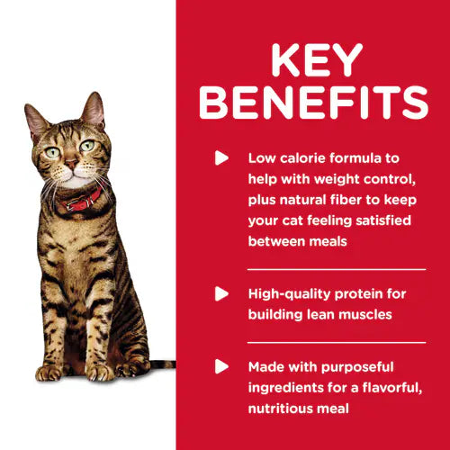 Hill's Science Diet Adult Light Canned Cat Food, Liver & Chicken Entrée (5.5 oz x 24 cans)
