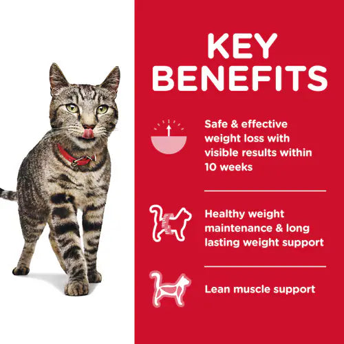 Hill's Science Diet Adult Perfect Weight Dry Cat Food, Chicken Recipe (7 lb)