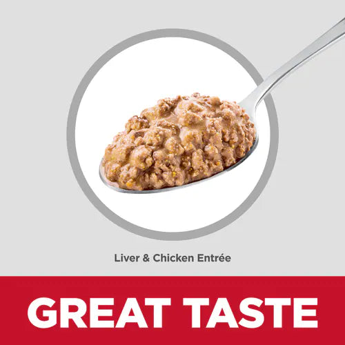 Hill's Science Diet Kitten Canned Cat Food, Liver & Chicken Entrée (5.5 oz x 24 cans)